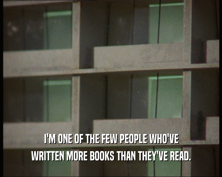 An Imitator on Reading, Writing and Moore